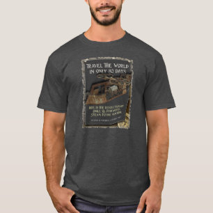 Camiseta Máquina de vuelo oxidada de Steampunk