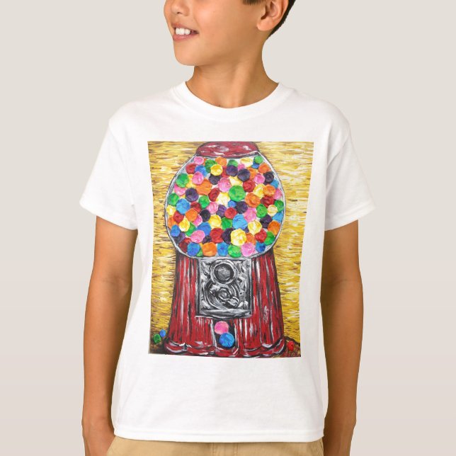 Camiseta "Máquina del chicle " (Anverso)