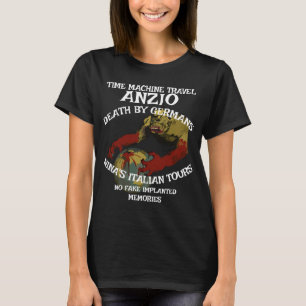 CAMISETA MÁQUINA DEL TIEMPO VIAJE ANZIO MUERTE ALEMANES ROM