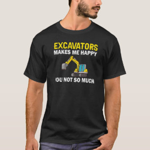 Camiseta Máquina excavadora R de control remoto del operado