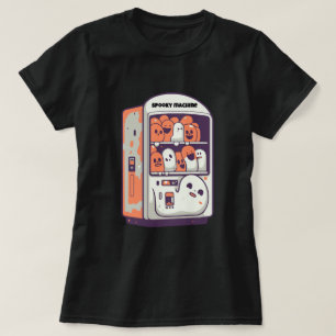 Camiseta Máquina Expendedora de Fantasmas Espeluznantes Cam