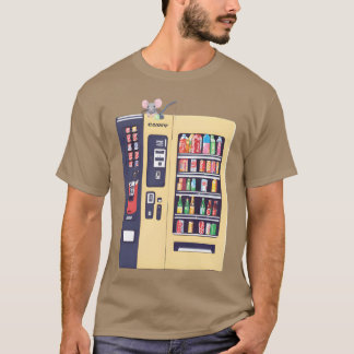 Camiseta Máquina expendedora japonesa con un pequeño regalo