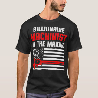 Camiseta Máquina Fabricante Máquina Operadora Mecanizado