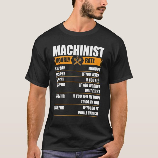 Camiseta Máquina G84 hasta el Cnc 2 de M8 (Anverso)