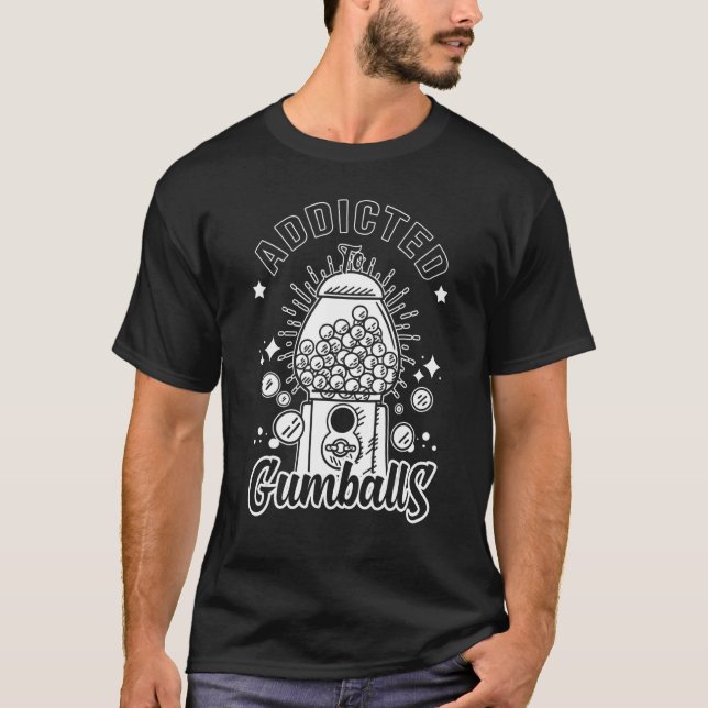 Camiseta Máquina Gumbal Gum Ball Burbuja Goma 1 (Anverso)