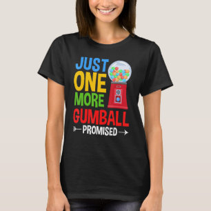 Camiseta Máquina Gumbal Gum Ball Burbuja Goma de mascar
