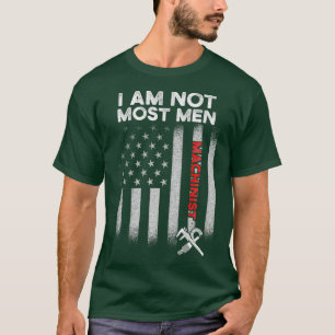 Camiseta Máquina instrumental Operador Mecanizado