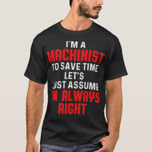 Camiseta Máquina mecánica de diversiones de tiempo mecaniza