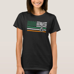 Camiseta Máquina mecánica irlandesa St Patricku2019s Day Sw