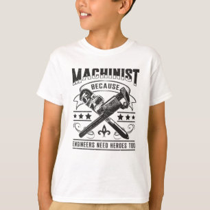 Camiseta Máquina mecanógrafa CNC Job Gracioso regalo