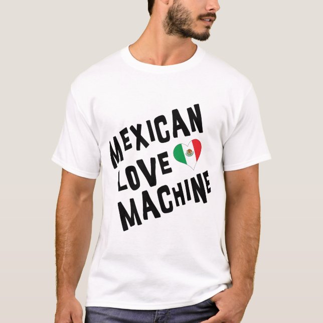 Camiseta Máquina mexicana del amor (Anverso)