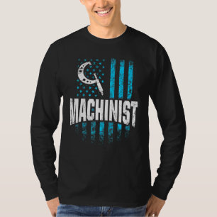 Camiseta Máquina operadora de máquinas mecanógrafa Machinin