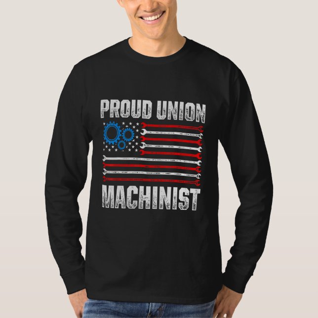 Camiseta Máquina operadora de máquinas mecanógrafa Machinin (Anverso)