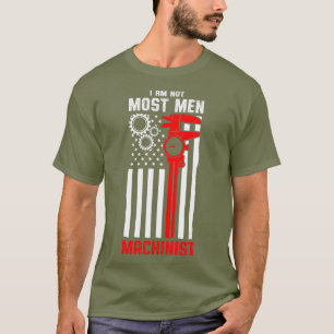 Camiseta Máquina Operadora Machinist Machining