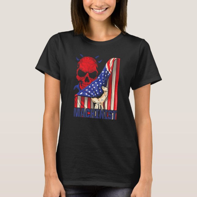 Camiseta Máquina Operadora Mecanizadora 3 (Anverso)