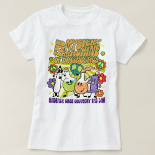 Camiseta Máquina retro misteriosa de diagnósticos de Lab We