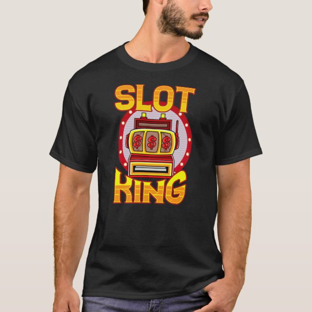 Camiseta Máquina tragamonedas Las Vegas Ranura King Gamble (Anverso)