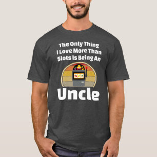 Camiseta Máquina tragamonedas Tío Casino Slots Gambler