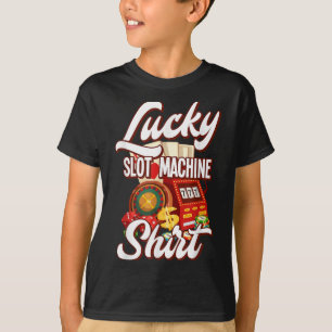 Camiseta Máquina Tragaperras Afortunada Casino Las Vegas Ju