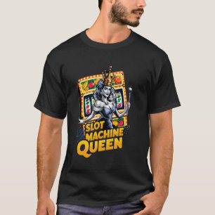 Camiseta Máquina tragaperras Reina Casino Jugador de juegos
