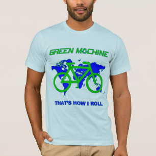Camiseta Máquina verde