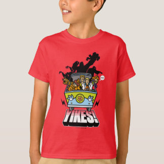 Camiseta Máquina "Yikes del misterio!" Gráfico