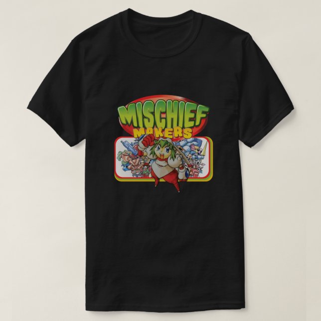 Camiseta Maquinadores de Mischief  (Diseño del anverso)