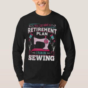 Camiseta Maquinaje de costura de costura de corte de la cam
