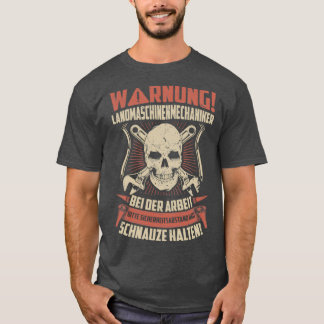 Camiseta Maquinaria Agrícola Regalo mecánico (2)