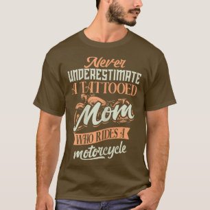 Camiseta Maquinaria en motocicleta femenino tattoooe