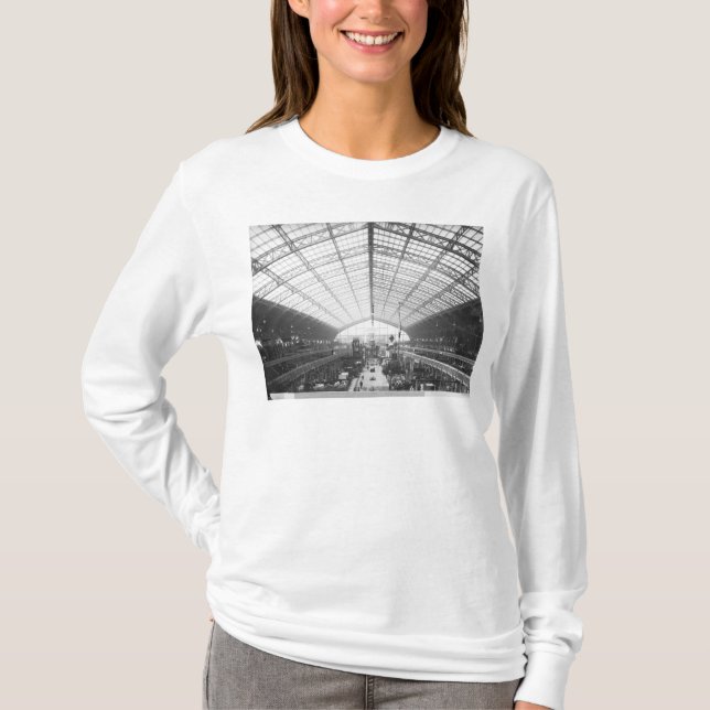 Camiseta Maquinaria Pasillo, exposición universal (Anverso)