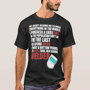 Camiseta Máquinas de soldadura Habilidad arriba Constructor