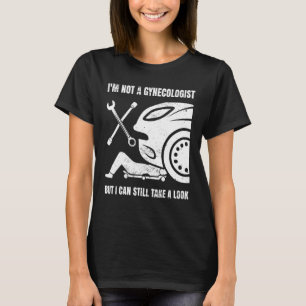 Camiseta Máquinas mecánicas mecánicas de automóviles de mot