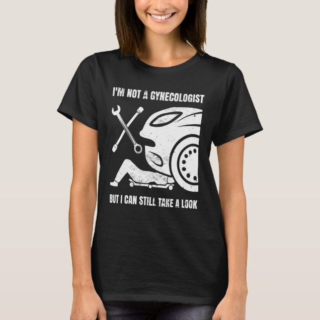 Camiseta Máquinas mecánicas mecánicas de automóviles de mot (Anverso)