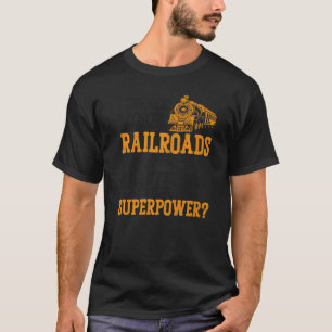 Camiseta Maquinista de tren de vapor localizando locomotora