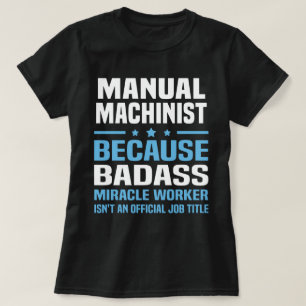 Camiseta Maquinista manual