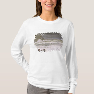 Camiseta Mar agitado de Claude Monet el   en Etretat,
