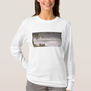 Camiseta Mar agitado de Claude Monet el   en Etretat,