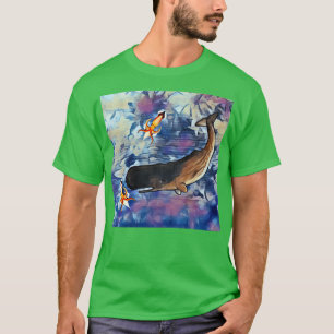 Camiseta Mar Azul profundo