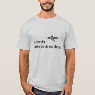 Camiseta Mar Azul profundo V2