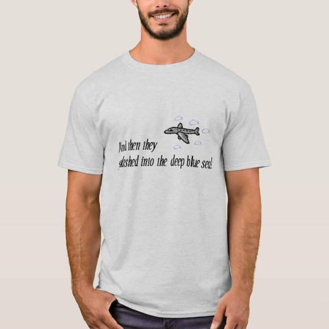 Camiseta Mar Azul profundo V2 (Anverso)