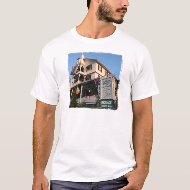 Camiseta Mar ceñido, NJ de la casa de Parker (Anverso)