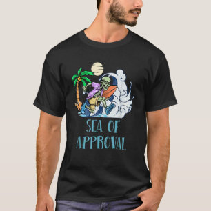 Camiseta Mar de Aprobación Playa dice que Ocean cita a Funn