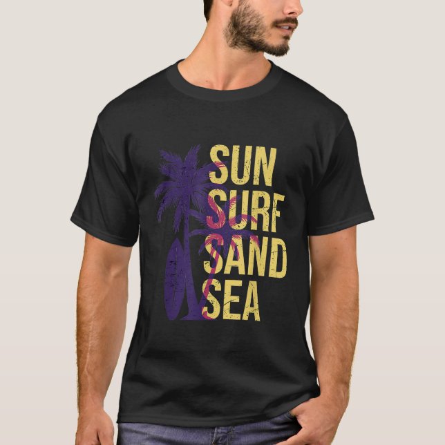 Camiseta Mar de arena Sun Surf (Anverso)