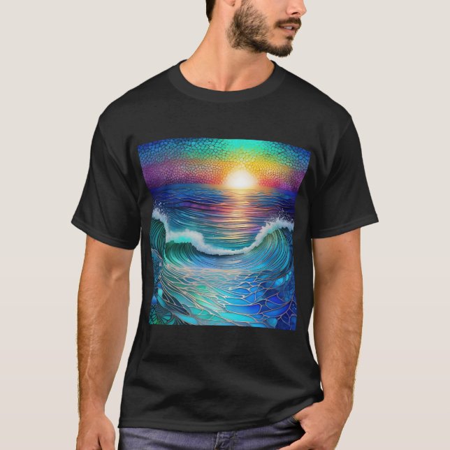 Camiseta Mar de Chroma (Anverso)