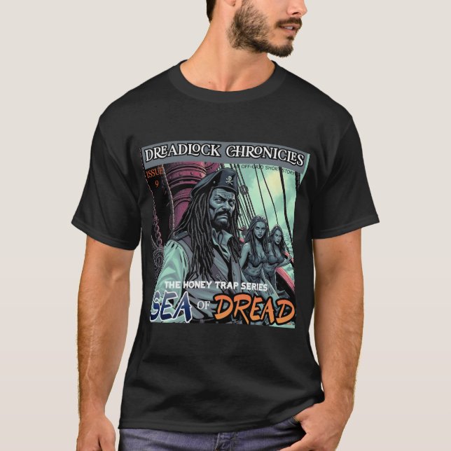 CAMISETA MAR DE DREAD - EMISIÓN DE CRONICLES DE DESBLOQUEO  (Anverso)