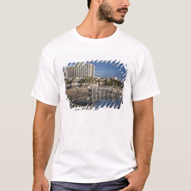 Camiseta Mar de Galilea-Lago Tiberias frente al mar, amanec (Anverso)
