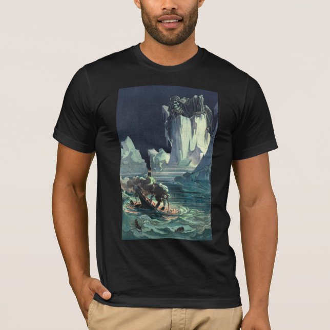 Camiseta Mar de los Sargazos Segador y hundimiento del Tita (Anverso)