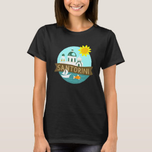 Camiseta Mar de Santorini