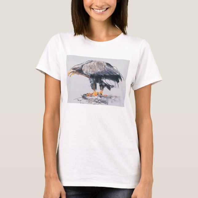 Camiseta Mar Eagle atado blanco 2001 (Anverso)